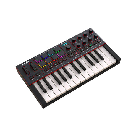 Akai Professional MPK Mini IV 25-Key USB-C MIDI Keyboard Controller Bundle with Cover and Pedal - 2