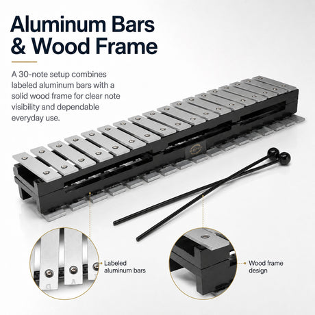 Silber & Co. 30 Note Glockenspiel - Info5