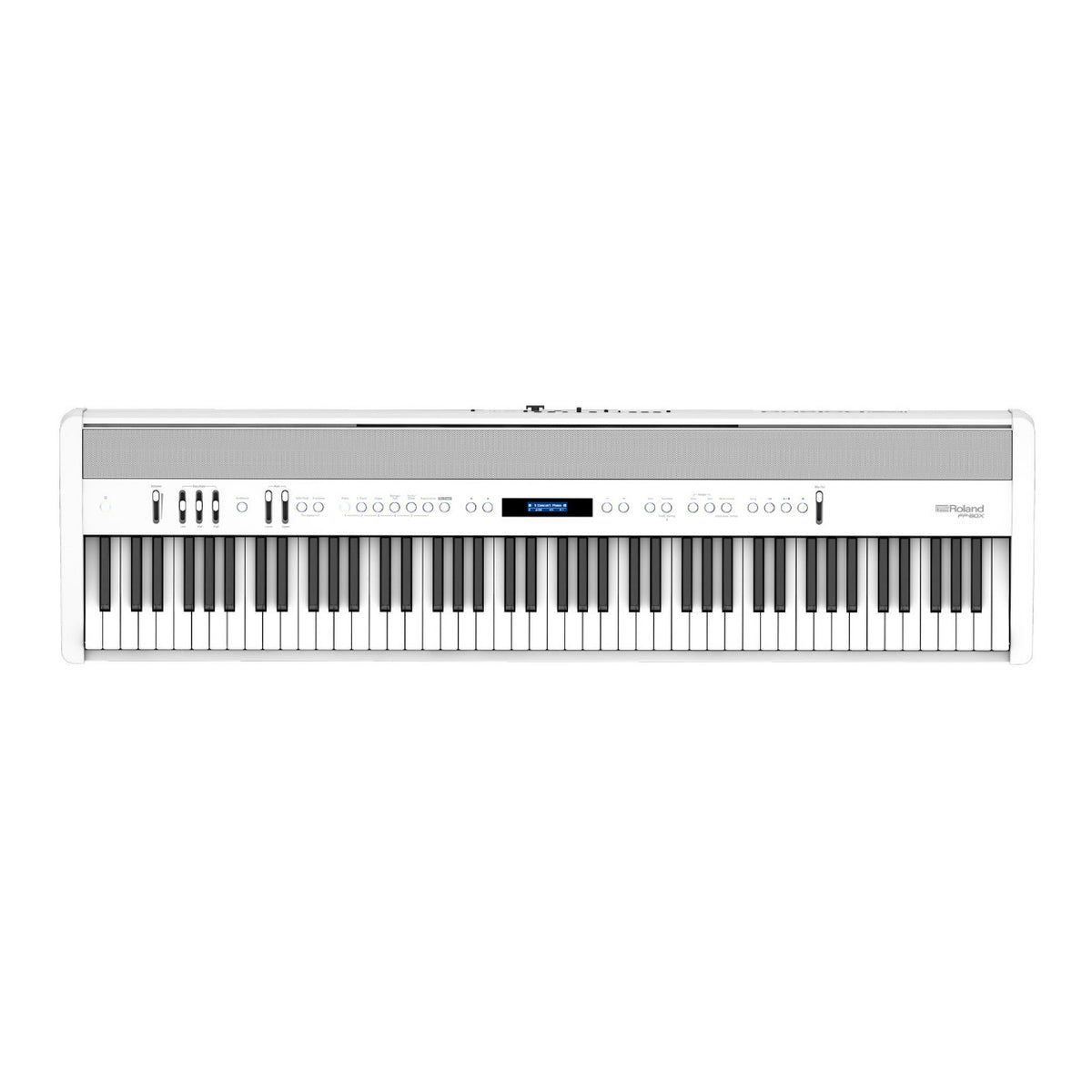 Roland FP-60X 88-Key Digital Piano Bundle with Stand and 3-Pedal Unit (White) - 2