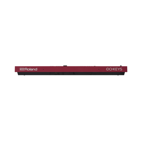 Roland GO:KEYS 3 Dark Red Keyboard with Stand, Bench, Pedal, and Headphones - 5