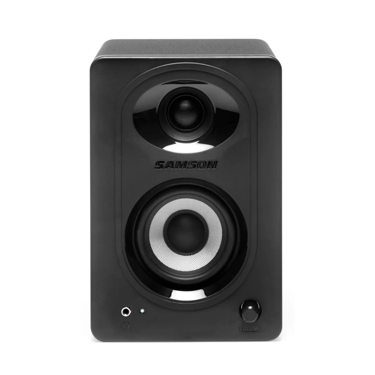 Samson MediaOne M30BT 3-Inch Powered Bluetooth Studio 20W Monitors (Pair, Black)