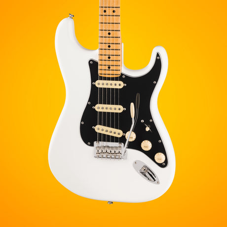 Fender Player II Stratocaster 6-String Electric Guitar with Maple Fingerboard (Polar White)