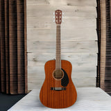 Fender CD-60S Dreadnought Walnut Fingerboard All-Mahogany Acoustic Guitar