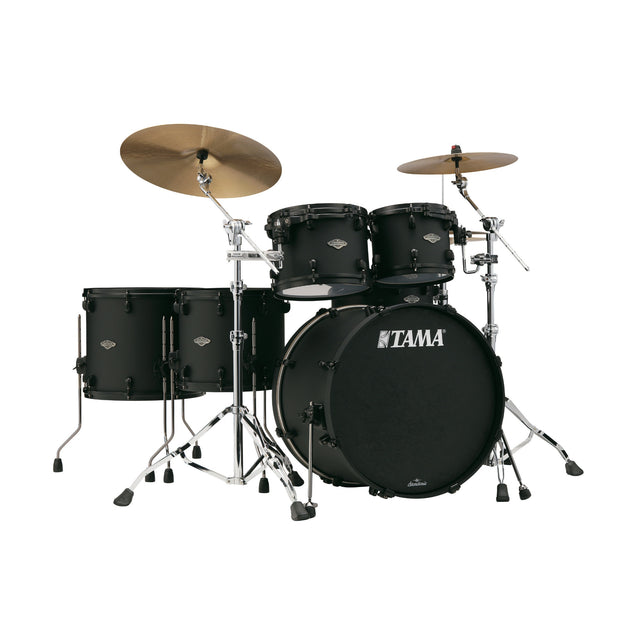 TAMA Starclassic Performer 5-Piece Drum Shell Pack (Flat Black) - 1