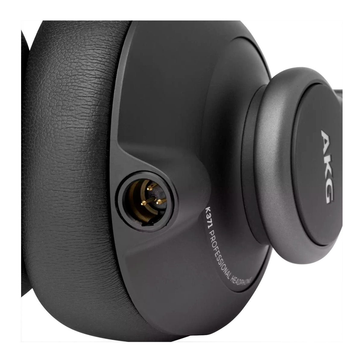 AKG Pro Audio K371 Over-Ear Closed-Back Foldable Studio Headphones (Black)