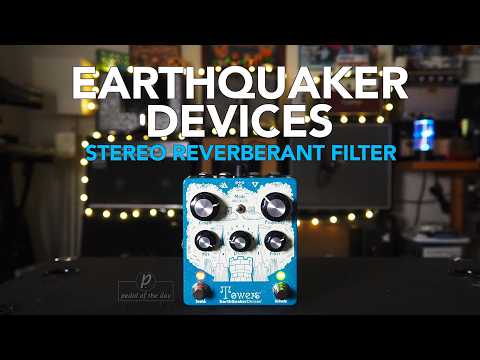 EarthQuaker Towers Soundscape Generator Stereo Reverb Pedal
