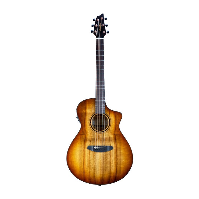 Breedlove Pursuit Exotic S Concert 6-String Acoustic Electric Guitar (Right-Handed, Amber) Breedlove Pursuit Exotic S Concert 6-String Acoustic Electric Guitar (Right-Handed, Amber)