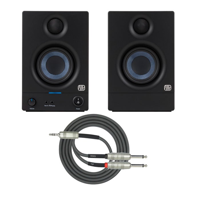 PreSonus Eris 3.5 3.5-Inch Low-Frequency Studio Monitor (PAIR) with Cable PreSonus Eris 3.5 3.5-Inch Low-Frequency Studio Monitor (PAIR) with Cable
