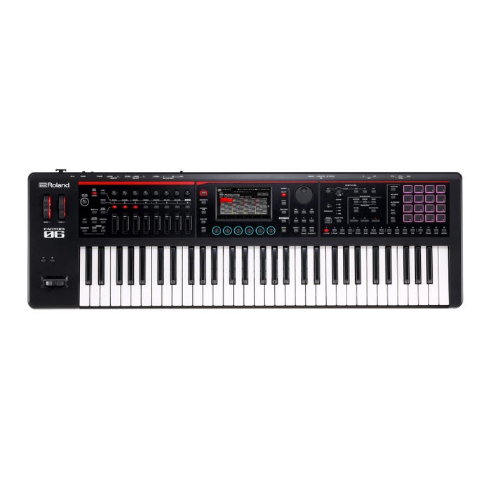 Roland 61-Note FANTOM-06 Synthesizer Keyboard With Color Touchscreen and Hands-On Controls Roland 61-Note FANTOM-06 Synthesizer Keyboard With Color Touchscreen and Hands-On Controls