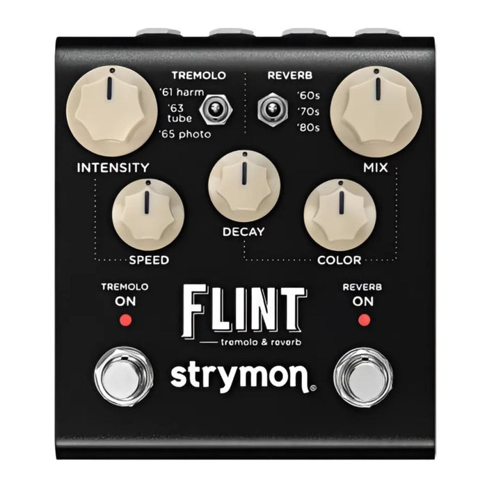 Strymon Flint Tremolo and Reverb Effects Pedal with JFET Input MIDI Control - 1 Strymon Flint Tremolo and Reverb Effects Pedal with JFET Input MIDI Control - 1