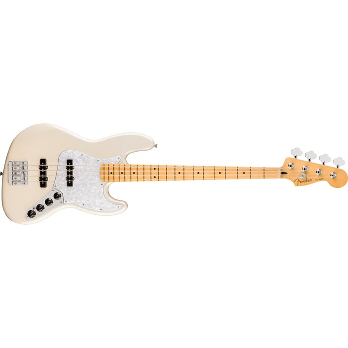 Fender Player II Modified Active Right-Hand Jazz Bass with Maple Fingerboard (Olympic Pearl) - 1 Fender Player II Modified Active Right-Hand Jazz Bass with Maple Fingerboard (Olympic Pearl) - 1