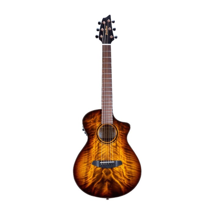 Breedlove Pursuit Exotic S Companion Tiger's Eye A/E Guitar CE - Myrtlewood Breedlove Pursuit Exotic S Companion Tiger's Eye A/E Guitar CE - Myrtlewood