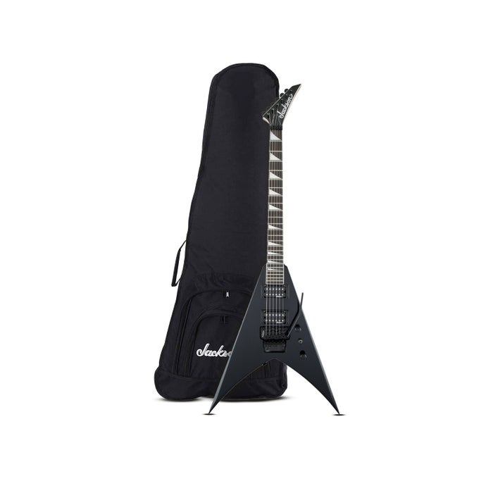 Jackson JS Series King V JSR2 6-String Electric Guitar (Right-Handed, Gloss Black) Bundle Jackson JS Series King V JSR2 6-String Electric Guitar (Right-Handed, Gloss Black) Bundle