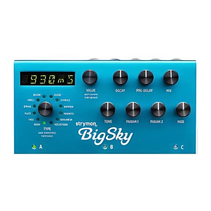 Strymon BigSky Reverberator Reverb Guitar Effects Pedal with 12 Studio Machines - 1 Strymon BigSky Reverberator Reverb Guitar Effects Pedal with 12 Studio Machines - 1