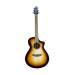Breedlove Discovery S Concert Edgeburst CE European Spruce African Mahogany Acoustic Electric Guitar
