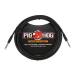 Pig Hog PTRS10 High Performance 1/4" TRS Instrument Cable, 10 Feet