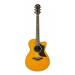 Yamaha AC1M Small Body Cutaway Acoustic-Electric Guitar (Right-Hand, Vintage Natural)