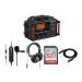 Tascam DR-60DMKII 4-Channel Portable Audio Recorder for DSLR Bundle w/ Lavalier Mic, Headphones, SD Card, & XLR Cable