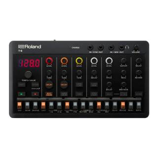 Roland AIRA Compact Ultra-Portable Bass Beat Machine with Six Rhythm Tracks and Built-in Effects