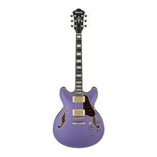 Ibanez AS Artcore 6-String Hollow Body Electric Guitar (Metallic Purple Flat, Right-Handed)