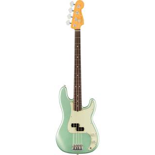 Fender American Professional II Precision Bass Guitar, Rosewood Fingerboard, Mystic Surf Green
