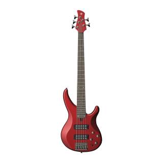 Yamaha TRBX305 CAR 5-String Electric Bass - Candy Apple Red