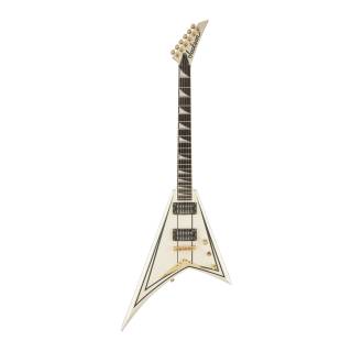 Jackson Pro Series Rhoads RRT-3 6-String Electric Guitar (Right-Handed, Ivory with Black Pinstripes)