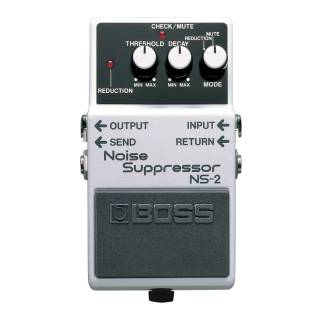 BOSS Noise Suppressor Pedal with Unique Noise Detection Circuit, Threshold, and Decay knobs