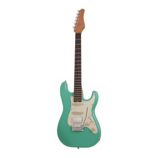 Schecter Nick Johnston Traditional H/S/S Electric Guitar Atomic Green