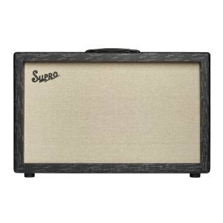Supro 1933R Royale 50W 2x12 Inch Tube Combo Amp with Tube-buffered Effects Loop (Black Scandia)