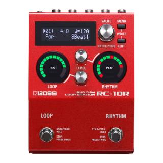 BOSS RC-10R Rhythm Loop Station with Class-Leading Two-Track Looper Engine and Expanded Control