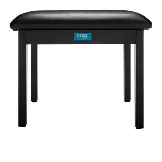 (Knox Gear Furniture Style Flip-Top Piano Bench (Black)