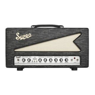 Supro 1932RH Royale 50W Tube Amplifier Head with Footswitchable Boost (Black Scandia)