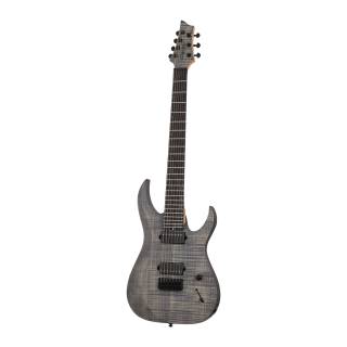 Schecter Sunset-7 Extreme 7-String Electric Guitar with Ebony Fretboard (Right-Handed, Gray Ghost)