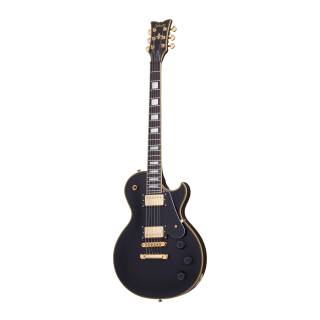Schecter Solo-II Custom Electric Guitar Aged Black Satin