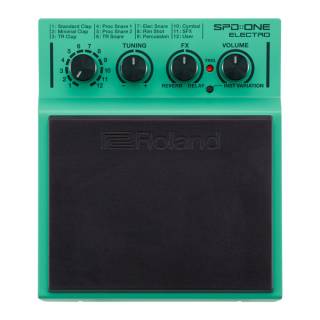 Roland SPD-One Electro Percussion Electronic Drum Pad with 22 Onboard Sounds and Runs on Batteries