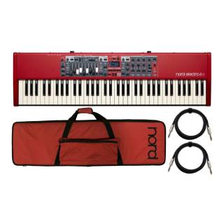 Nord Electro 6D 73 Key Semi-Weighted Action Keyboard , Case and Cables