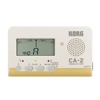 Korg CA-2 Compact Chromatic Tuner with Adjustable calibration (410-480 Hz) / 2 x AAA Batteries