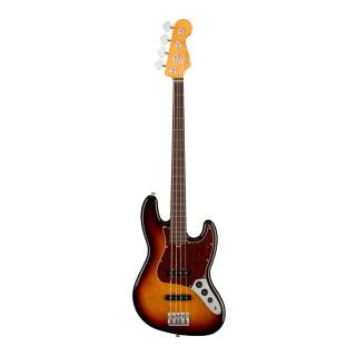 Fender American Professional II Jazz Bass Fretless 4-String Guitar (Rosewood FB, 3-Color Sunburst)