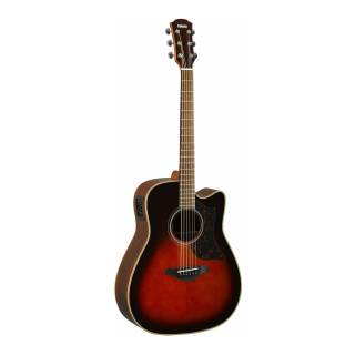 Yamaha A1R 6-String Acoustic-Electric Guitar (Right-Hand, Tobacco Brown Sunburst)