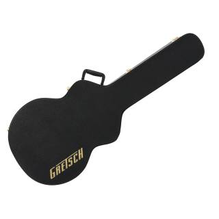 Gretsch G6298 Flat Lid Solid Wood Hard Shell Case for 16-Inch Electromatic 12-String Guitar (Black)