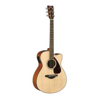 Yamaha FSX800C Natural Small Body Acoustic Electric Guitar Solid Top