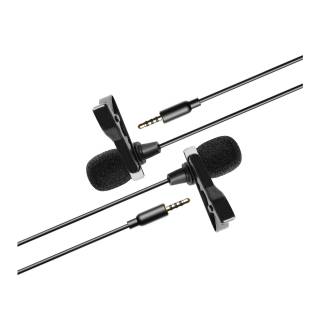 Knox Gear Omnidirectional Condenser Lavalier Microphone (Multi-Pack)