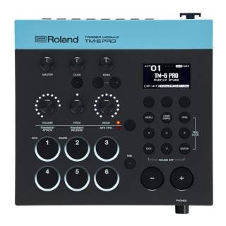 Roland TM-6 PRO Acoustic Drum Trigger Module with Independent Volume Control and LED Indicators