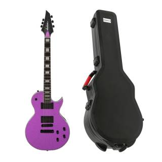 Jackson Pro Series Signature Marty Friedman MF-1 Electric Guitar (Purple Mirror) with Jackson Molded Case
