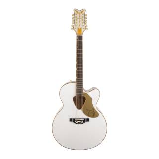 Gretsch G5022CWFE-12 Rancher Falcon 12-String Acoustic-Electric Guitar (Right-Hand, White)