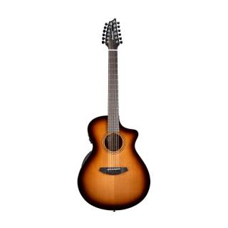 Breedlove Solo Pro Concert Edgeburst 12 String CE Red Cedar-African Mahogany Acoustic Guitar
