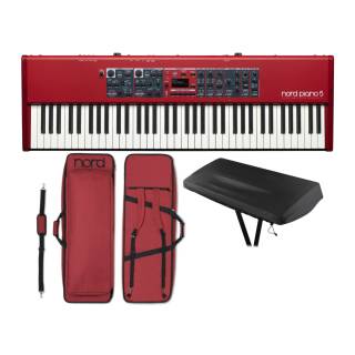 Nord Piano 5 73-Key Digital Piano Bundle with Nord Soft Case (Shoulder Straps) and Knox Gear Dust Cover