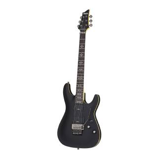 Schecter Demon-6 FR 6-String Solid-Body EleQctric Guitar (Aged Black Satin)