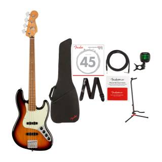 Fender Player Plus Active Jazz Bass - 3-tone Sunburst - Value Bundle